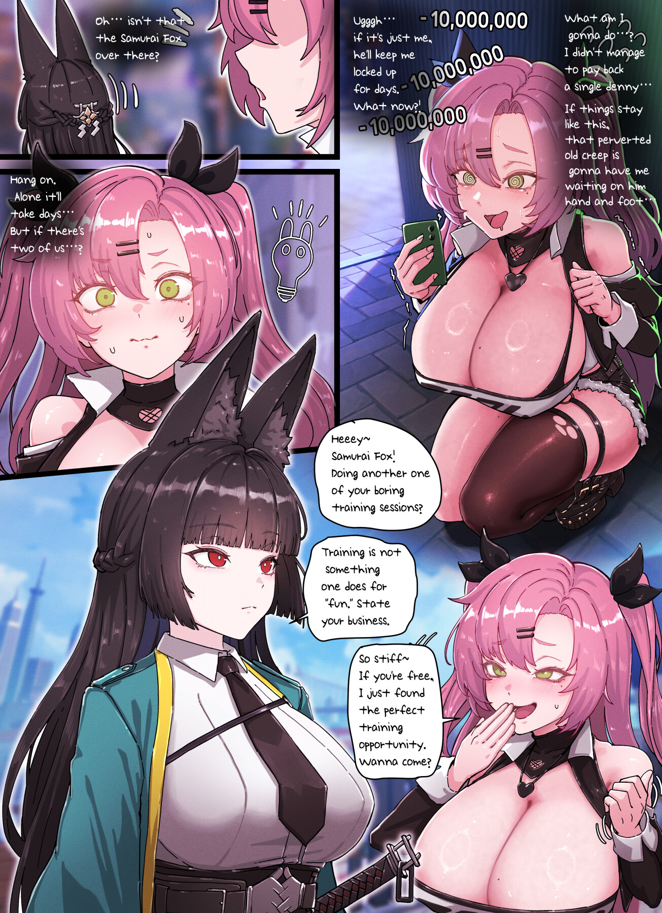 Hentai Manga Comic-Z.Z.Z Gravure #04: Nicole & Miyabi-Read-2